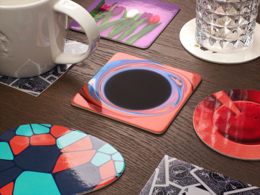 Logotrade promotional gift image of: Printed paper coaster 1840117