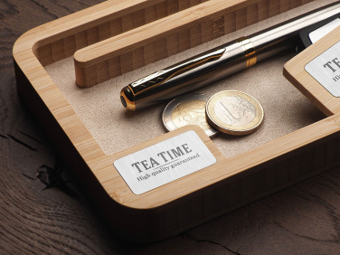 Logo trade promotional items picture of: Wooden desk organiser 1818292