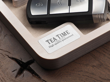 Logo trade promotional products image of: Wooden desk organiser 1846121