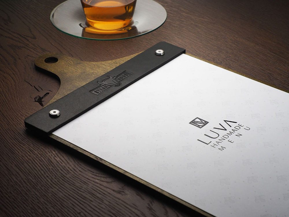 Logo trade promotional product photo of: Menu cover 1861121