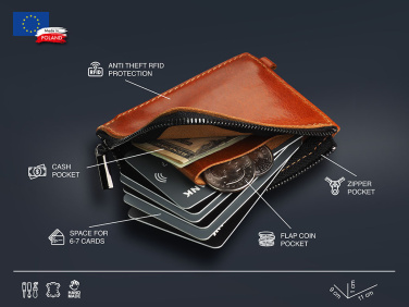 Logotrade advertising product picture of: Minimal wallet 1932141