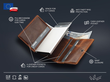 Logo trade promotional gift photo of: RFID wallet 541310