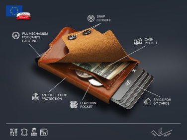 Logo trade promotional giveaway photo of: RFID wallet 545141