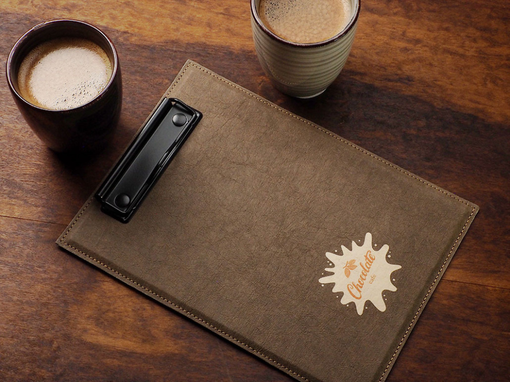 Logo trade corporate gifts picture of: Clipboard menu 1027106