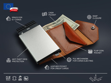 Logotrade promotional item image of: RFID wallet 1931141