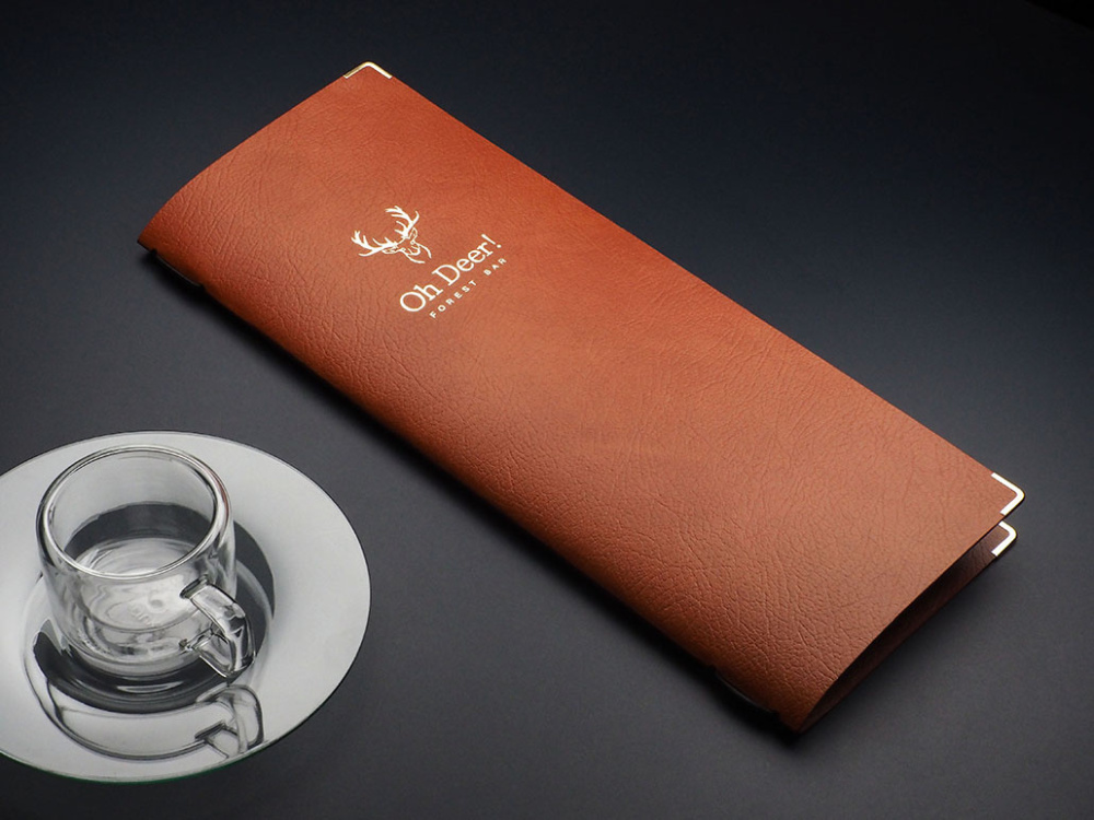 Logo trade advertising product photo of: Menu cover Ambiente 1947318