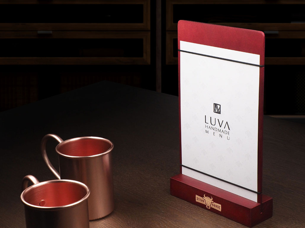 Logo trade promotional products image of: Promo menu 1867121