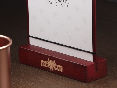 Logo trade promotional item photo of: Promo menu 1867121
