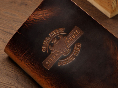 Logo trade business gifts image of: Bill holder 1203310