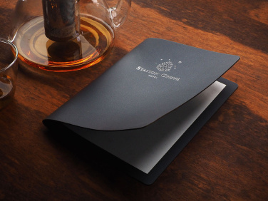Logo trade business gifts image of: Menu cover 1788319