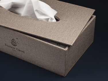 Logo trade promotional merchandise photo of: Tissue box 992321
