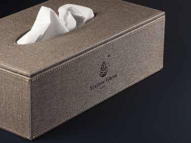 Logo trade promotional item photo of: Tissue box 992321