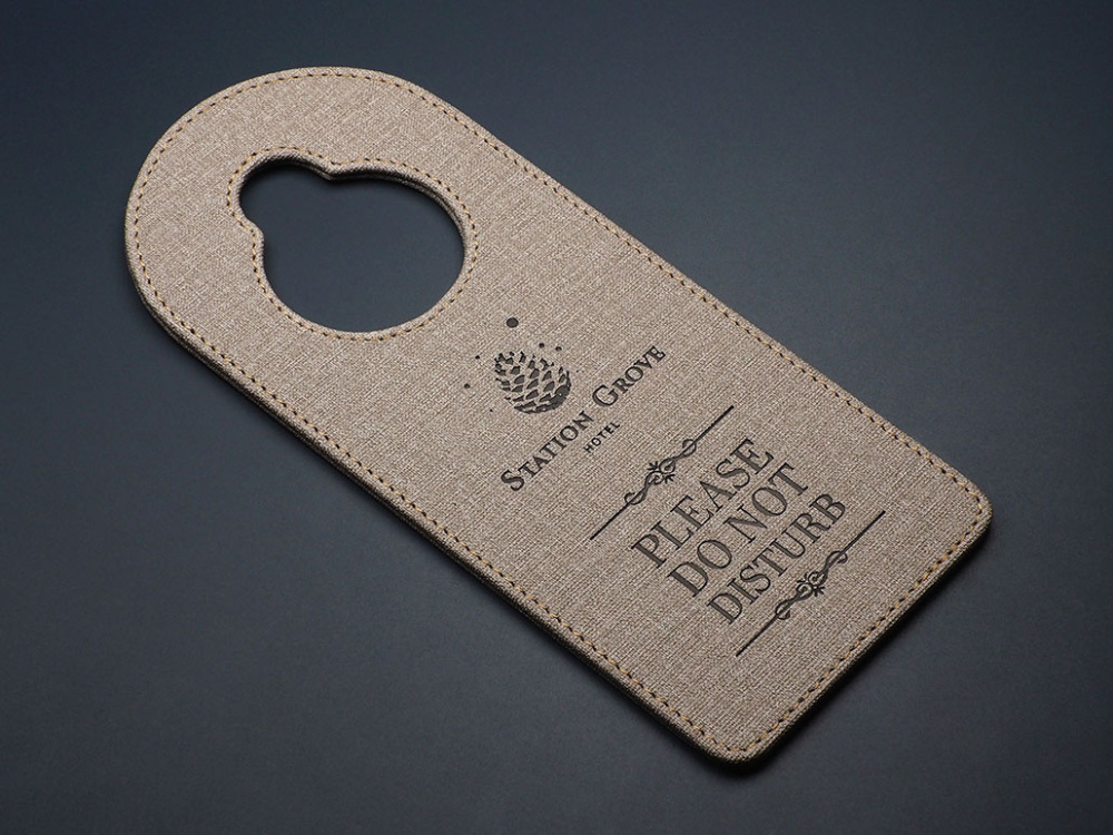Logo trade promotional giveaways picture of: DND door sign 1111321