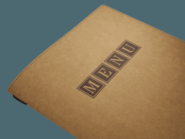 Logo trade promotional gifts image of: Menu cover Ambiente 1178106