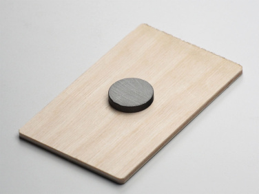 Logo trade promotional item photo of: Wooden magnet 2034121