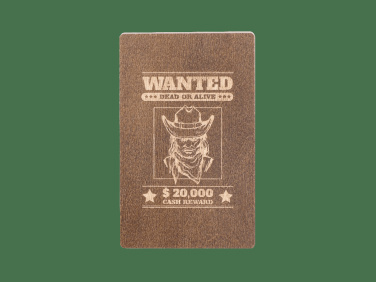 Logo trade promotional merchandise picture of: Wooden magnet 2034121