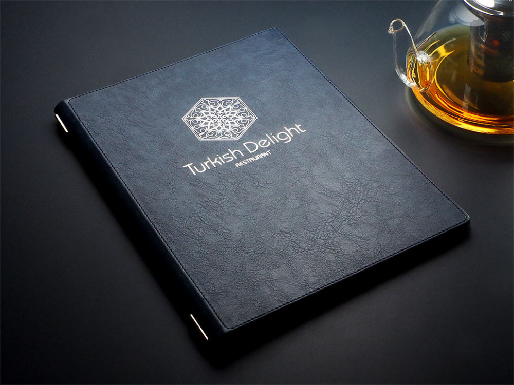 Logo trade promotional products image of: Menu cover Fine Dining Pro 2013327