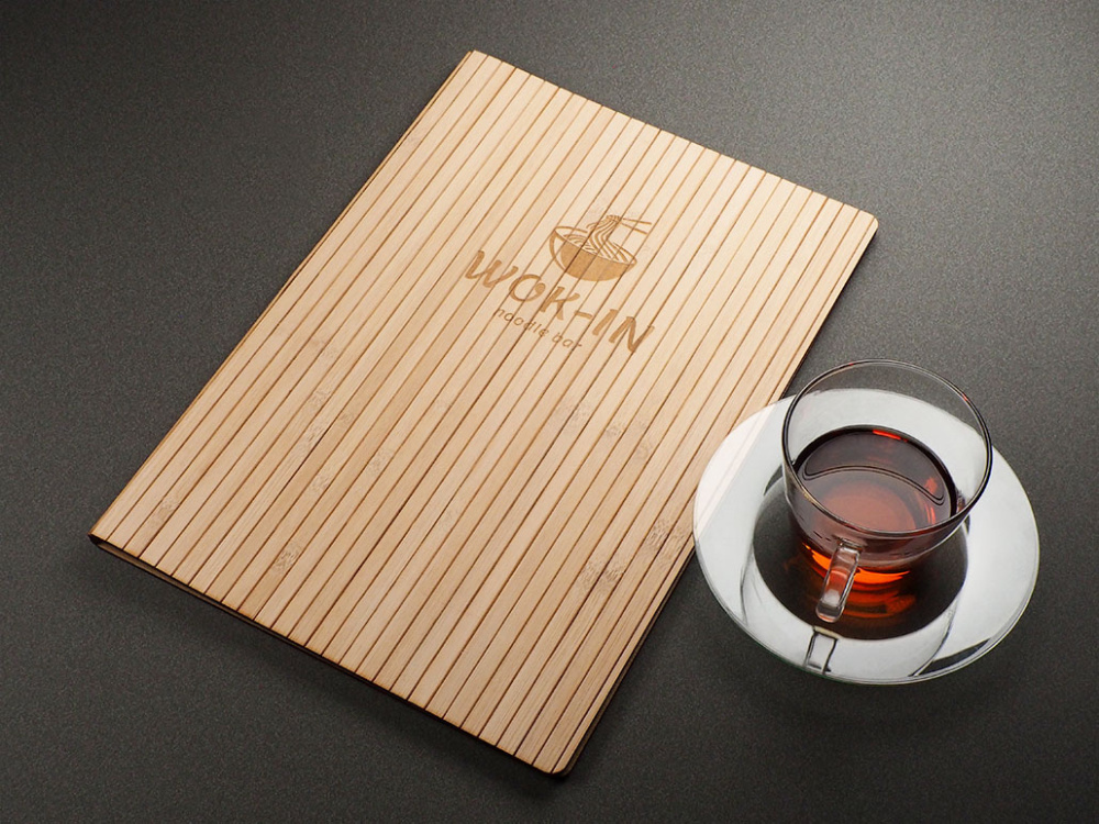 Logo trade advertising products picture of: Menu cover Ambiente 1178145