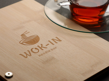 Logo trade promotional merchandise image of: Menu cover 1905292