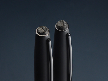 Logo trade advertising products image of: Pen set with coal 2094036