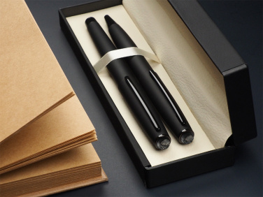 Logotrade corporate gifts photo of: Pen set with coal 2094036
