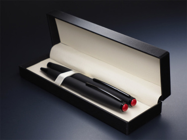 Logo trade corporate gifts picture of: Coral stone Pen set 1285036