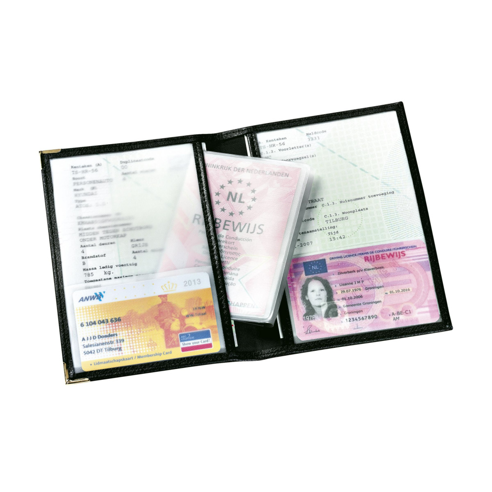 Logo trade corporate gifts picture of: Car document wallet