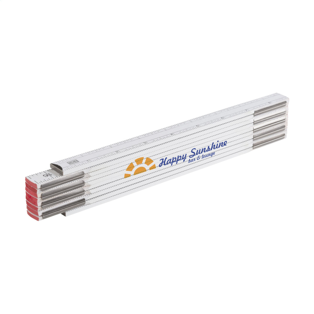 Logotrade promotional gift image of: MetricWoodPro ruler