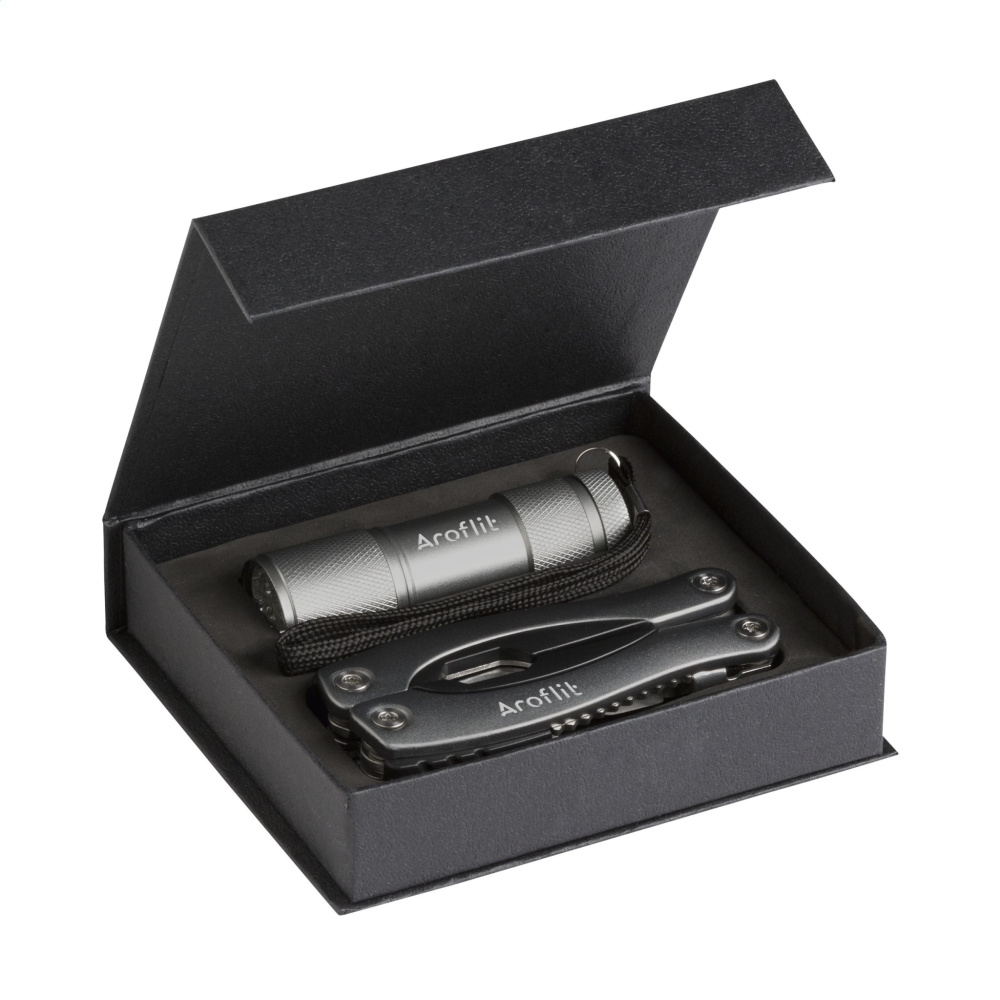 Logo trade promotional merchandise image of: MaxiStar giftset