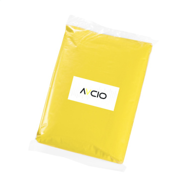 Logo trade promotional giveaway photo of: Clear poncho/raincoat