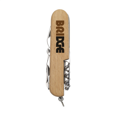 Logotrade business gifts photo of: Beechwood Pocket knife