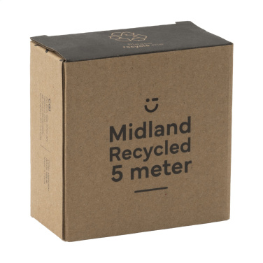 Logo trade corporate gifts picture of: Midland Recycled 5 metre tape measure