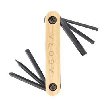 Logotrade promotional item picture of: Bamboo Black Tool multi tool