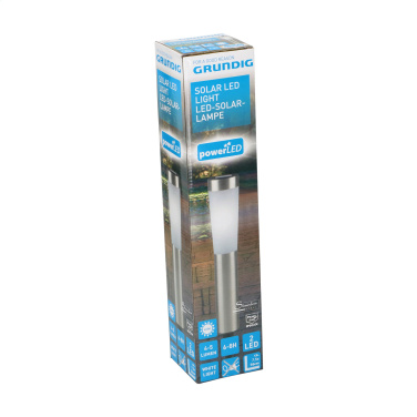 Logo trade promotional merchandise photo of: Grundig Solar LED-Light