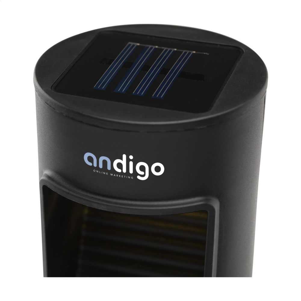 Logo trade corporate gifts picture of: Grundig Solar LED-Light Warm White