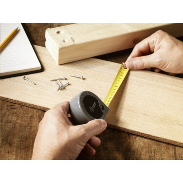 Logo trade corporate gifts picture of: Tyler RCS Recycled 5 meter tape measure