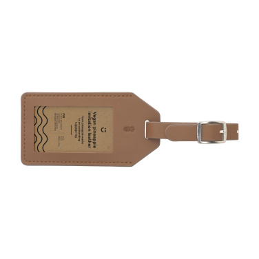 Logo trade advertising products picture of: Vegan Pineapple Leather Luggage Tag