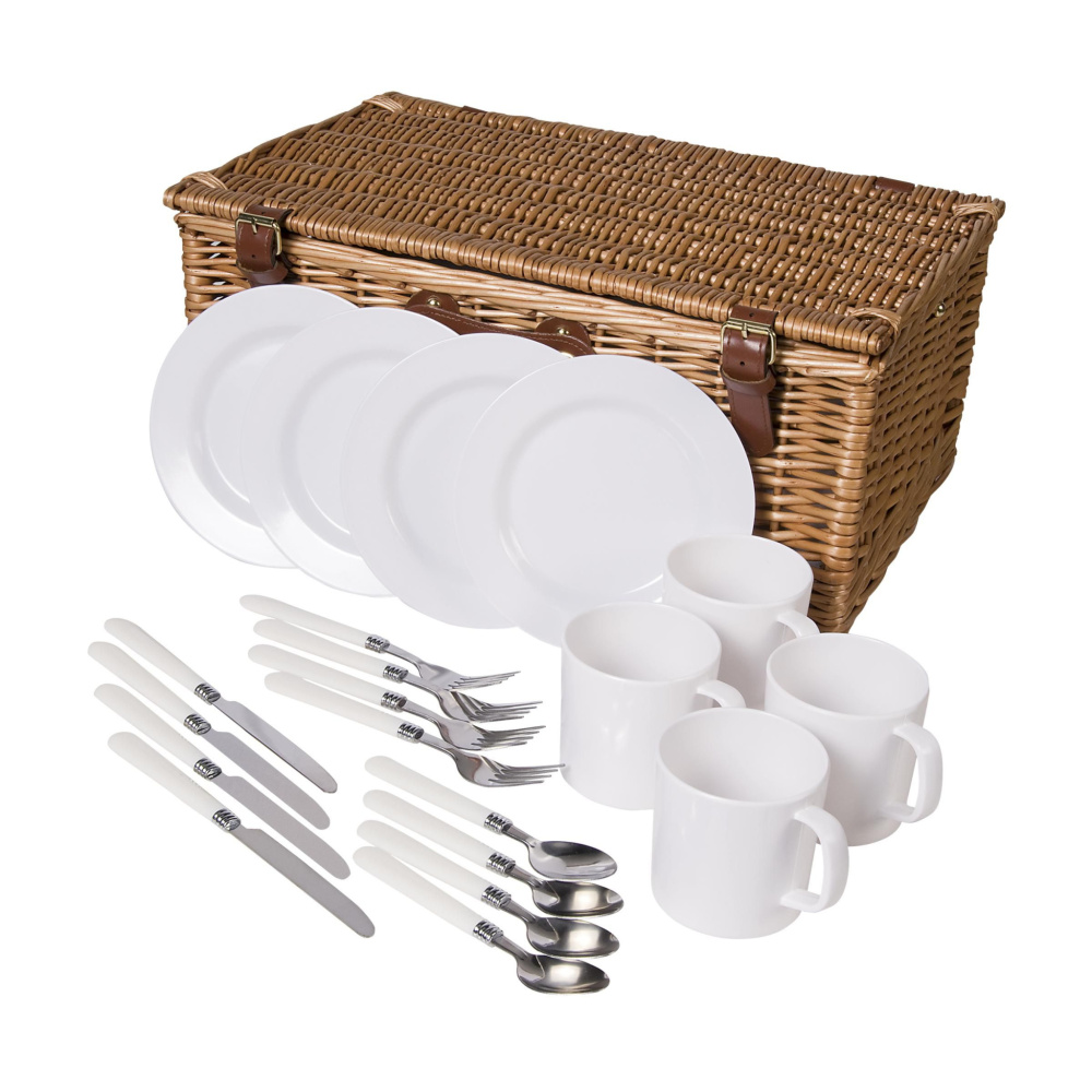 Logotrade promotional product image of: QualityTime picnic basket