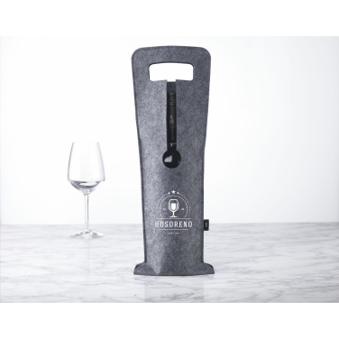 Logotrade promotional items photo of: Wine Bag-to-Give GRS RPET