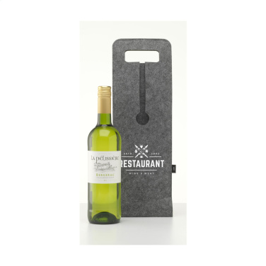 Logotrade advertising products photo of: Wine Bag-to-Give GRS RPET