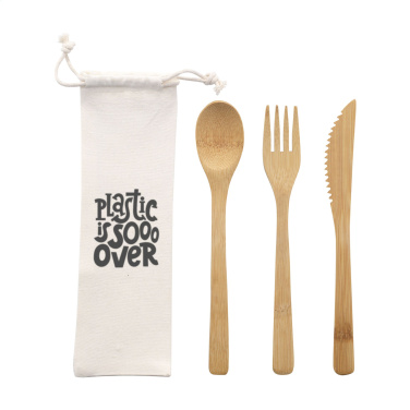 Logotrade corporate gift picture of: Bambu Cutlery Set