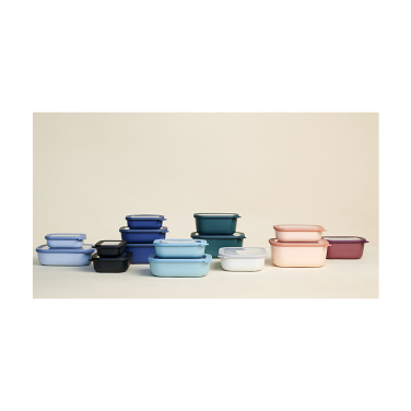 Logo trade business gifts image of: Mepal Cirqula multi use rectangular bowl 500ml lunchbox
