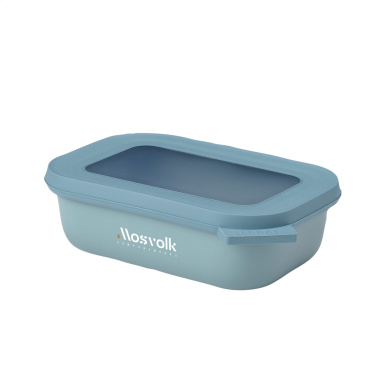 Logo trade advertising products picture of: Mepal Cirqula multi use rectangular bowl 500ml lunchbox