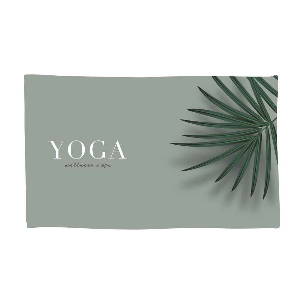 Logotrade promotional items photo of: Printed RPET Towel 350 g/m² 50x100