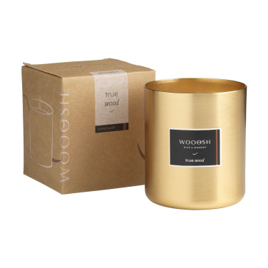Logo trade promotional items image of: Wooosh Scented Candle True Wood