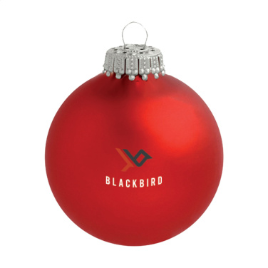 Logo trade promotional giveaway photo of: Christmas Bauble Ø 6 cm - Made in Europe