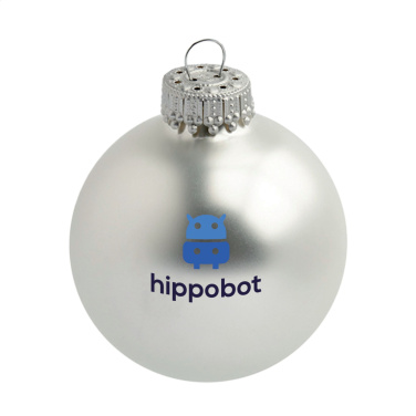 Logotrade business gift image of: Christmas Bauble Ø 6 cm - Made in Europe