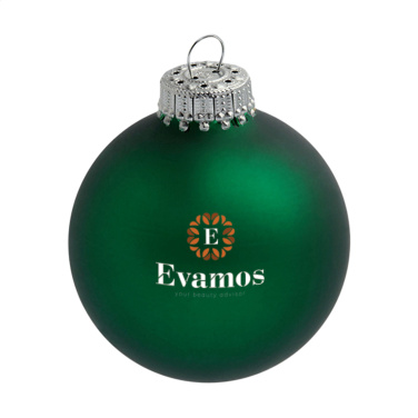 Logo trade business gifts image of: Christmas Bauble Ø 6 cm - Made in Europe