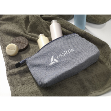 Logotrade promotional giveaway image of: Wolkat Safi Recycled Textile Cosmetic Bag