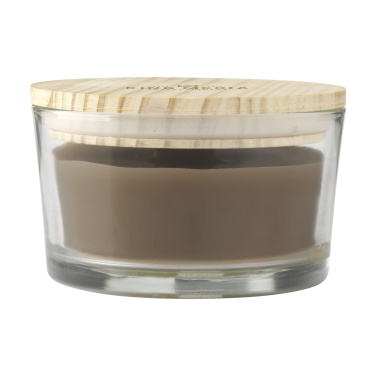 Logo trade advertising product photo of: Wooosh Flame Scented Candle Dark Amber